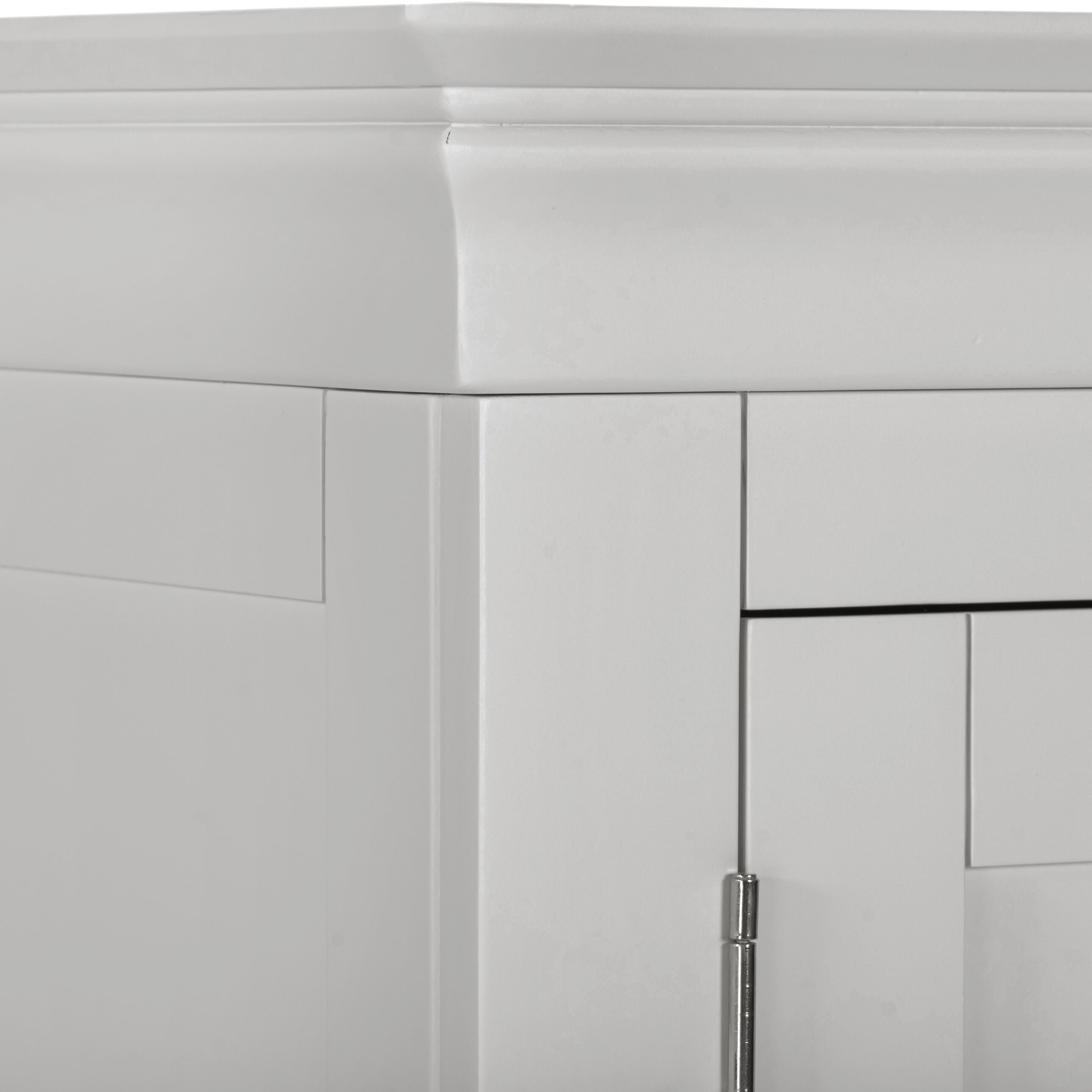 Bordeaux 2 Door Wardrobe - Pebble Grey