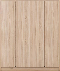 Malvern 4 Door Wardrobe - Sonoma Oak Effect
