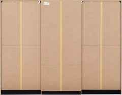 Malvern 6 Door 2 Drawer Wardrobe - Black