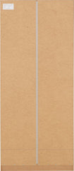 Denver 2 Door 1 Drawer Mirrored Wardrobe - White Gloss