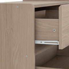 Paris 4 Drawer Chest - Smoked Ash Effect