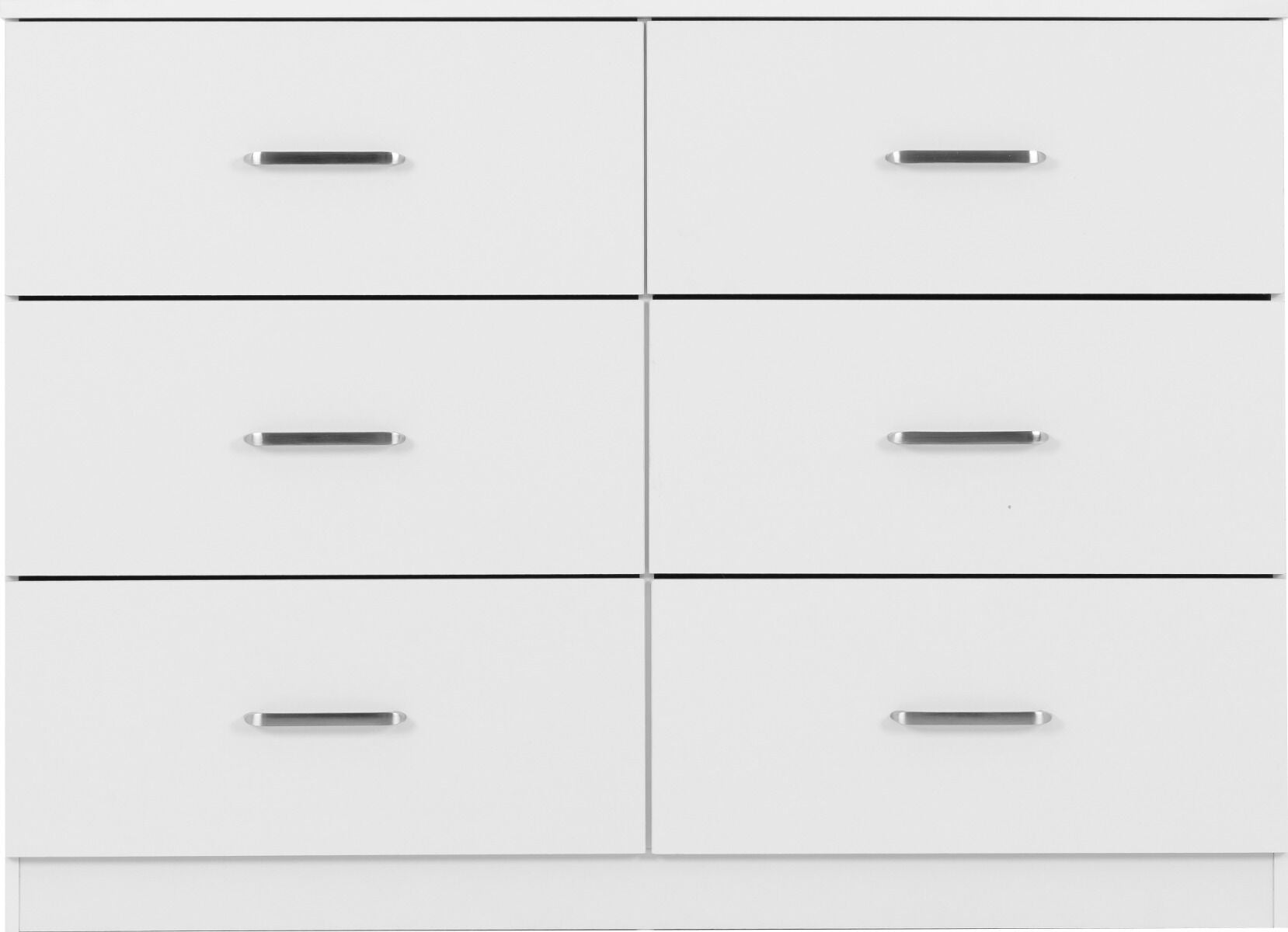 Dakota 6 Drawer Chest - White
