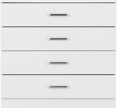 Dakota 4 Drawer Chest - White