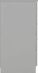 Dakota 4 Drawer Chest - Light Grey