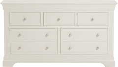 Bordeaux 3+2 Drawer Chest - Ivory