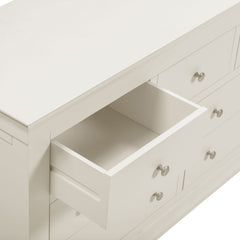 Bordeaux 3+2 Drawer Chest - Ivory