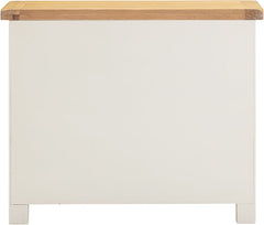 Windsor 3 Drawer Chest - Ivory/Oak