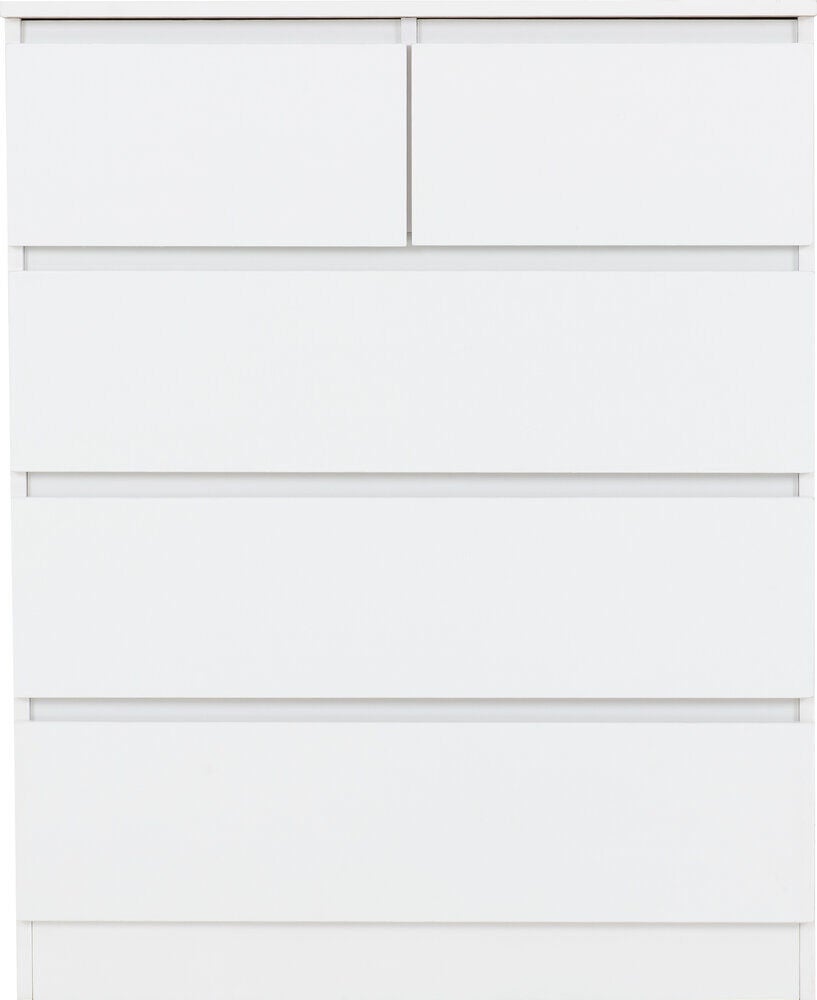 Malvern 3+2 Drawer Chest - White