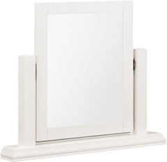 Bordeaux 3 Drawer Dressing Table Set - Ivory/Oat Fabric