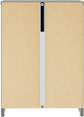 Denver 3 Door Wardrobe Bedroom Set - Grey Gloss