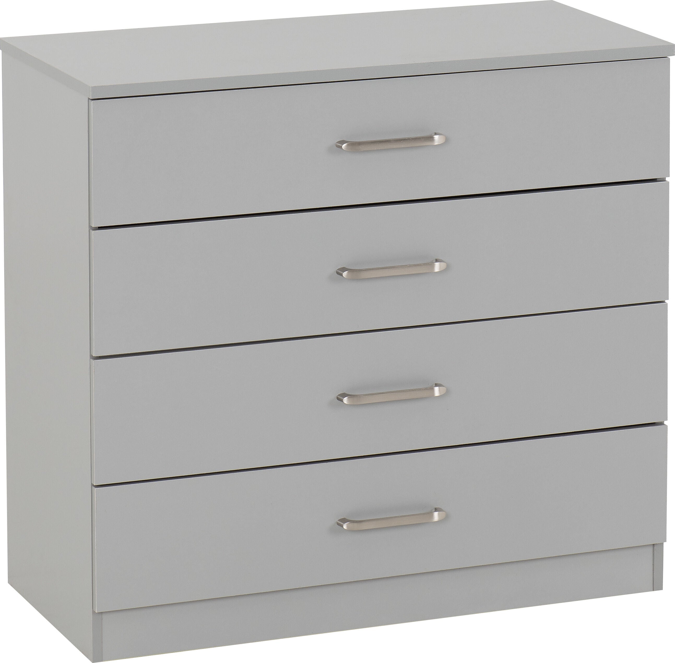 Dakota 3 Door Wardrobe Bedroom Set - Light Grey