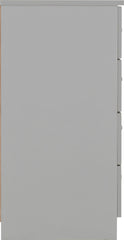 Dakota 3 Door Wardrobe Bedroom Set - Light Grey