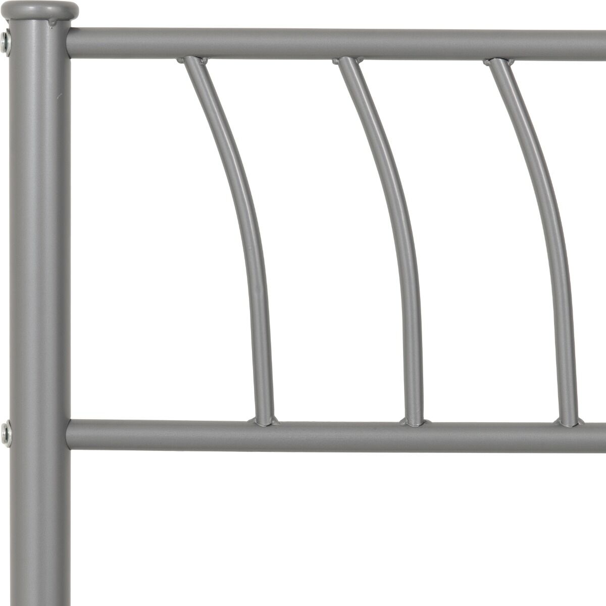 Harlow 3' Bed - Silver