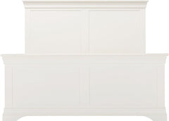 Bordeaux 4'6" High End Bed - Ivory