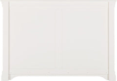 Bordeaux 4'6" High End Bed - Ivory