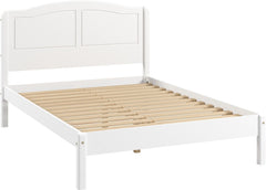 Stratford 4'6" Bed - White