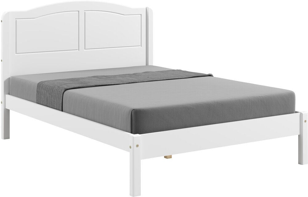 Stratford 4'6" Bed - White