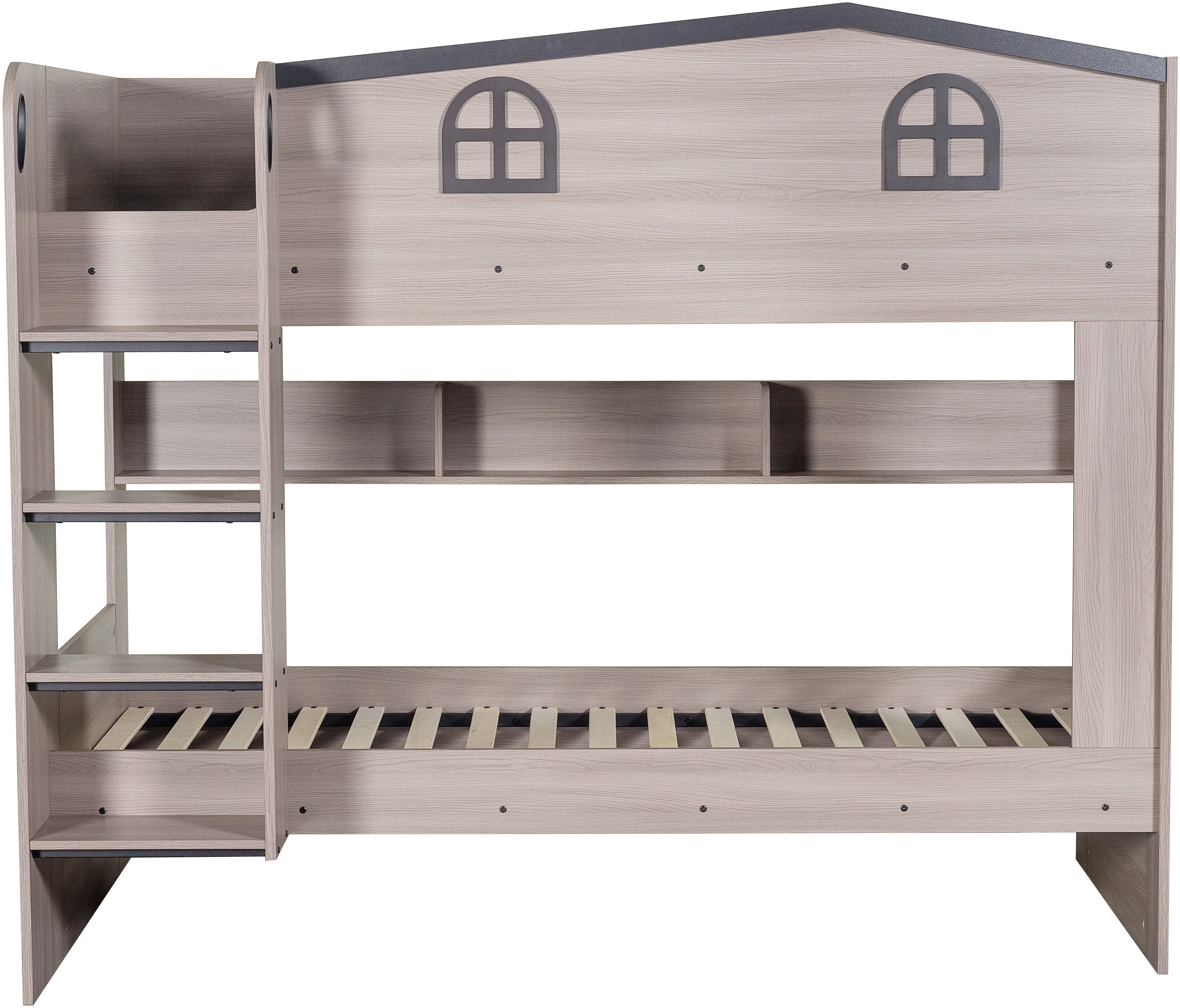 Hector Bunk Bed - Ash Grey