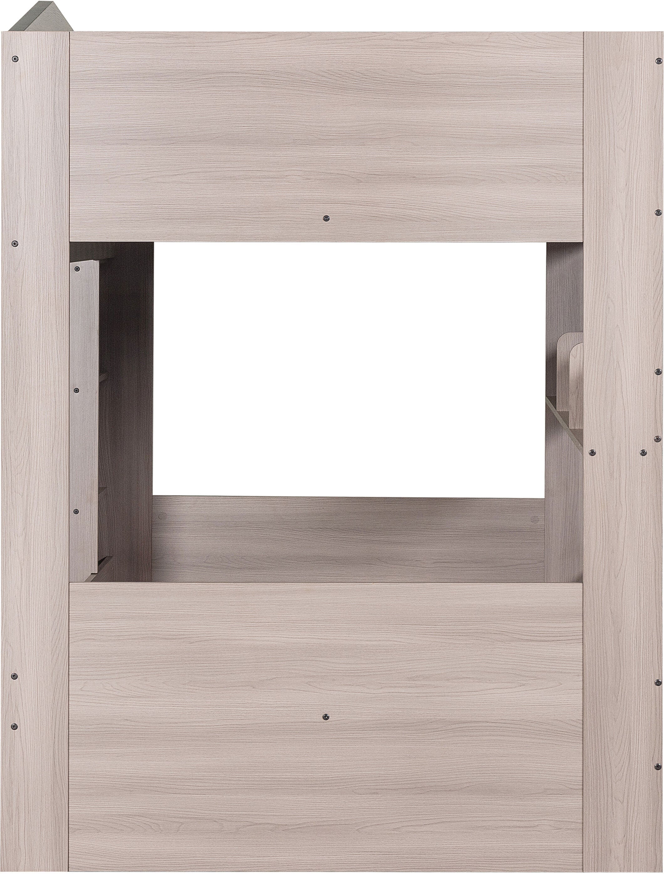 Hector Small Double Bunk Bed - Ash Grey