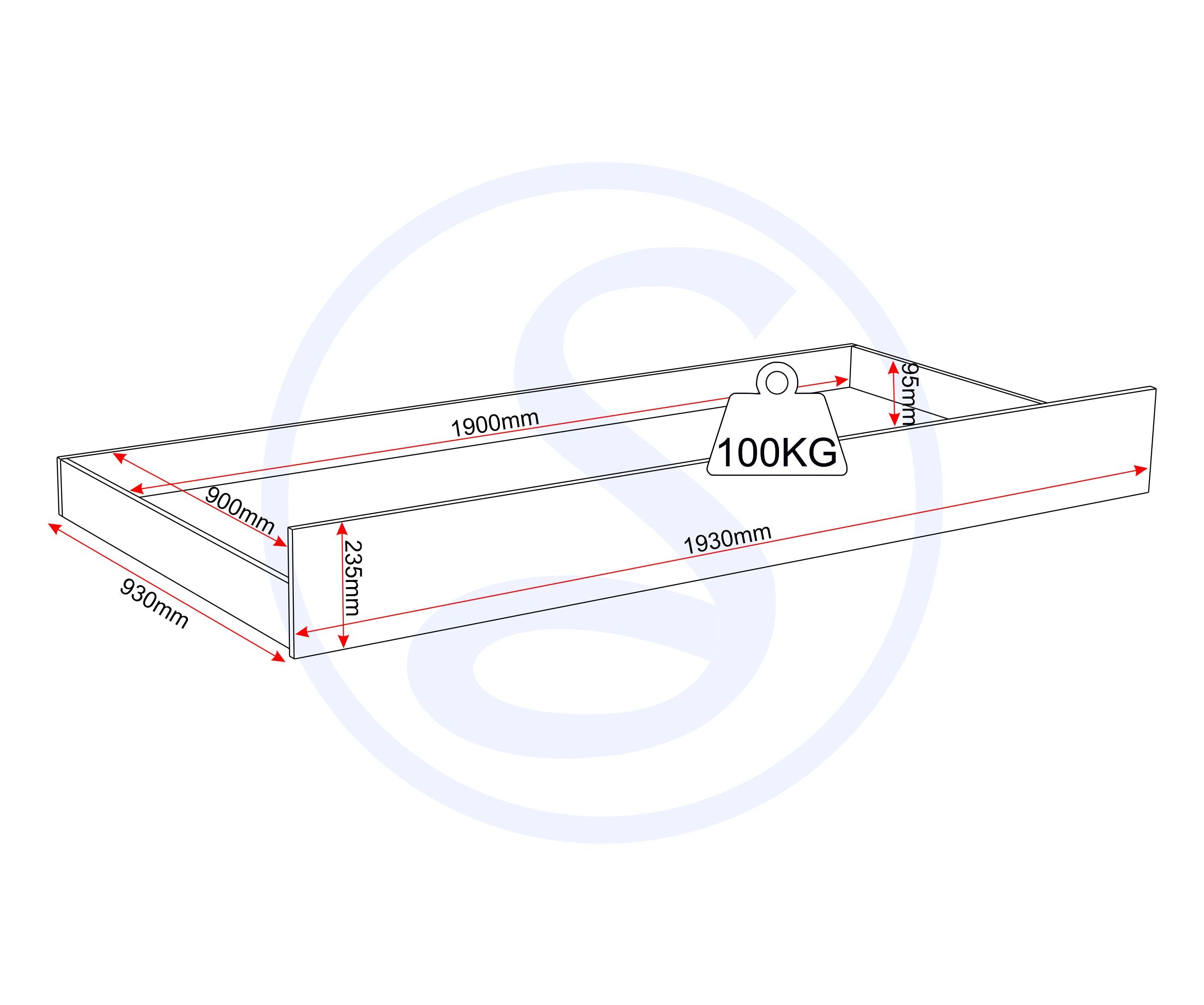 Hector Trundle Bed - Ash Grey