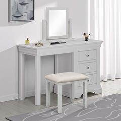 Bordeaux Dressing Table Mirror - Pebble Grey