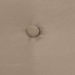 ASHLEY 2 SEATER SOFA - OYSTER VELVET FABRIC