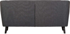 ASHLEY 3 SEATER SOFA - DARK GREY FABRIC