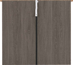 LISBON 3 DRAWER CHEST - BLACK WOOD GRAIN