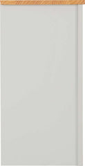 LUDLOW 2+2 DRAWER CHEST - GREY/OAK LACQUER