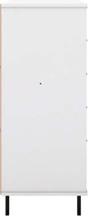 MADRID 5 DRAWER CHEST - GREY/WHITE GLOSS