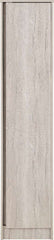 MALVERN 1 DOOR WARDROBE - URBAN SNOW