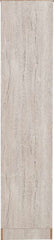 MALVERN 1 DOOR WARDROBE - URBAN SNOW