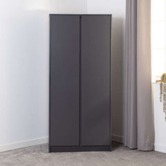 MALVERN 2 DOOR WARDROBE - GREY