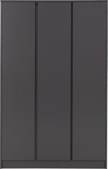 MALVERN 3 DOOR WARDROBE - GREY