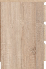 MALVERN 3 DRAWER BEDSIDE - SONOMA OAK EFFECT
