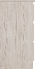 MALVERN 3 DRAWER CHEST - URBAN SNOW