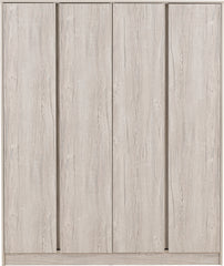 MALVERN 4 DOOR WARDROBE - URBAN SNOW