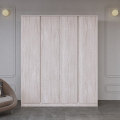MALVERN 4 DOOR WARDROBE - URBAN SNOW