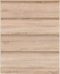 MALVERN 4 DRAWER CHEST - SONOMA OAK EFFECT