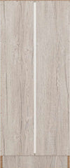 MALVERN 5 DRAWER NARROW CHEST - URBAN SNOW