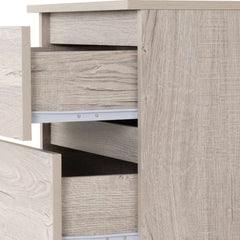 MALVERN 5 DRAWER NARROW CHEST - URBAN SNOW