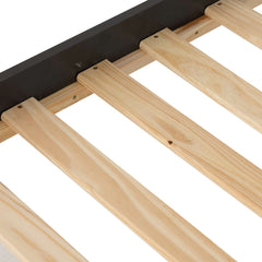 MONACO 3' BED LOW FOOT END - GREY/OAK EFFECT