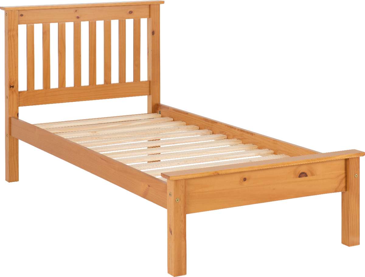 MONACO 3' BED LOW FOOT END - ANTIQUE PINE