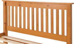 MONACO 5' BED LOW FOOT END - ANTIQUE PINE