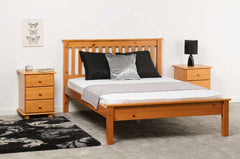 MONACO 5' BED LOW FOOT END - ANTIQUE PINE