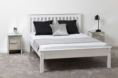 MONACO 5' BED LOW FOOT END - WHITE