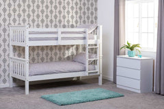 NEPTUNE 3' BUNK BED - WHITE