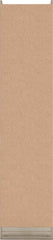 NEVADA 1 DOOR 1 DRAWER WARDROBE - GREY GLOSS/LIGHT OAK EFFECT VENEER