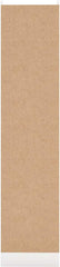 NEVADA 1 DOOR 1 DRAWER WARDROBE - WHITE GLOSS