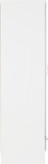 NEVADA 2 DOOR 1 DRAWER WARDROBE - WHITE GLOSS